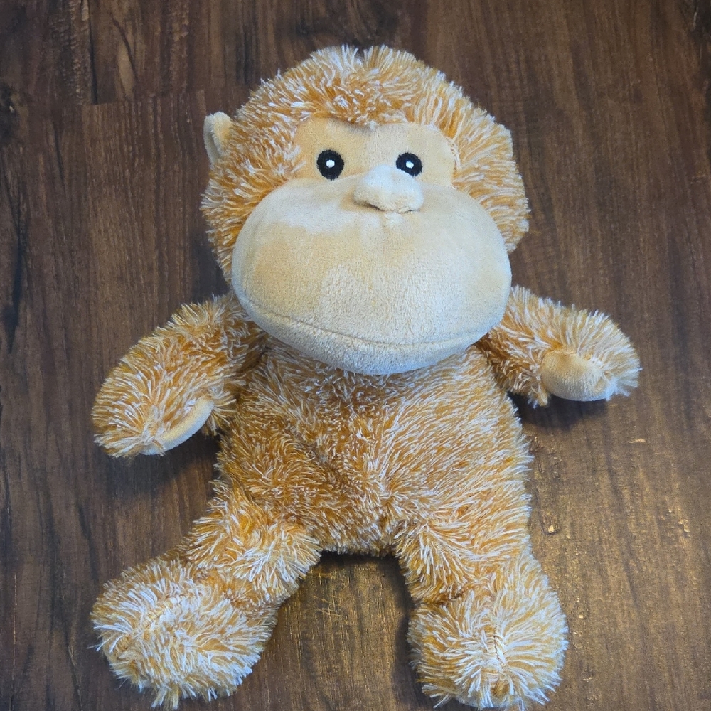 Aeromatherapy Microwaveable Weighted Monkey 1.5 Pound Removable Heat/cold Bag